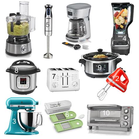 Small appliances .